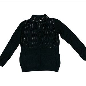 LIQUID by SIONI WOMAN SWEATER PULLOVER SIZE PL